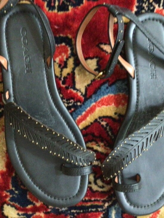 Coach Shoes - Coach Ankle Strap Sandals